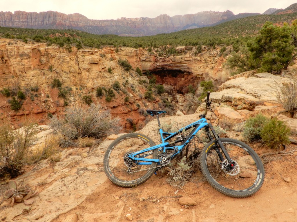 Wire mesa trail Rockville Utah