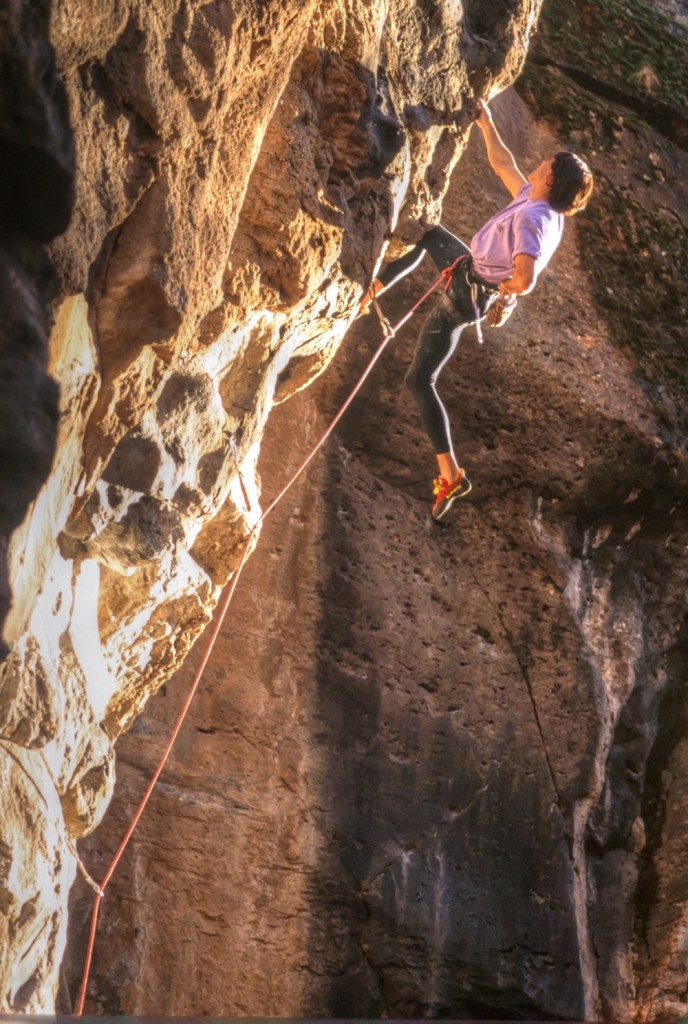 Burning bridges crawdad canyon rock climbing park