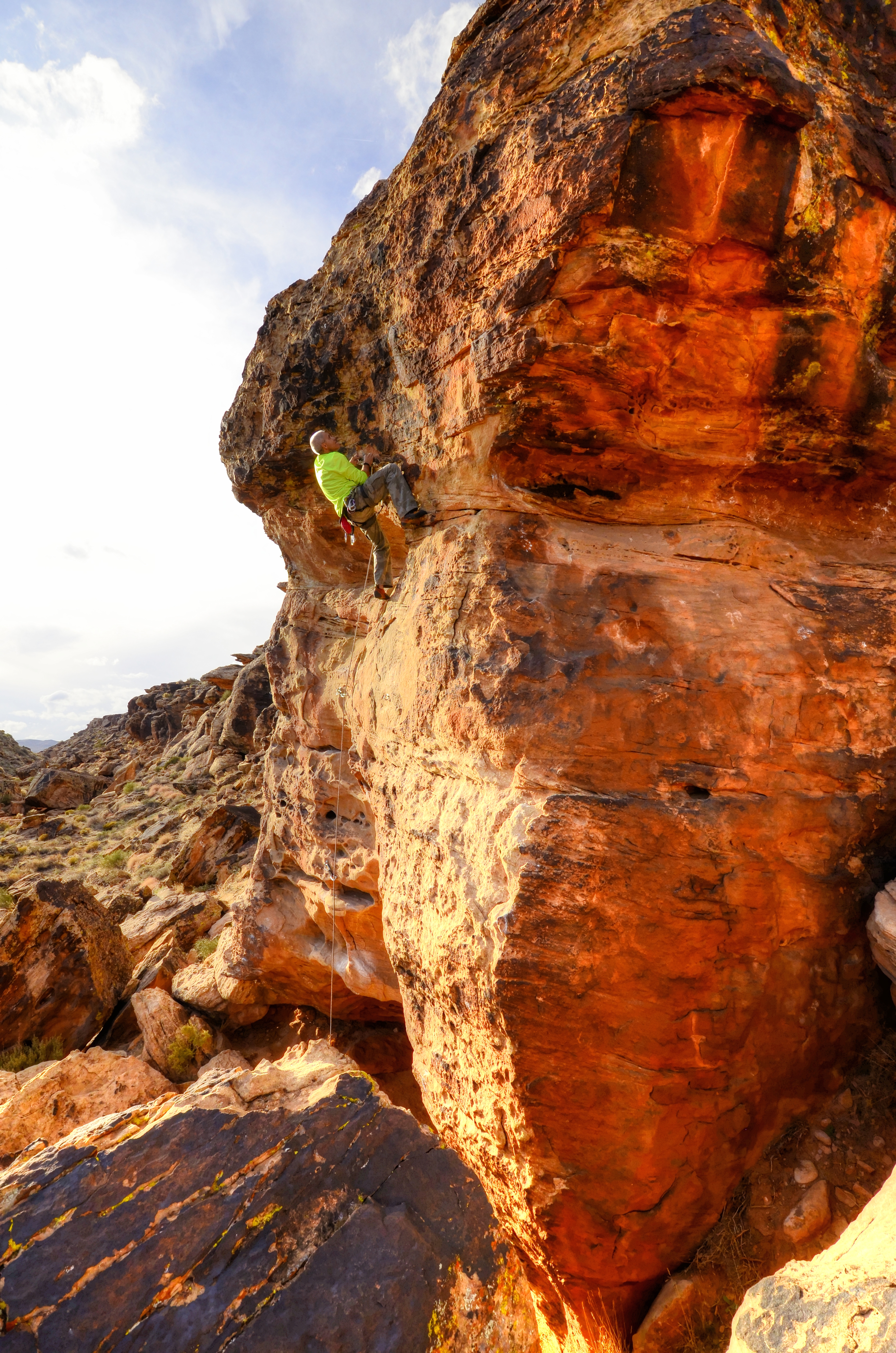 rock climbing green valley gap
