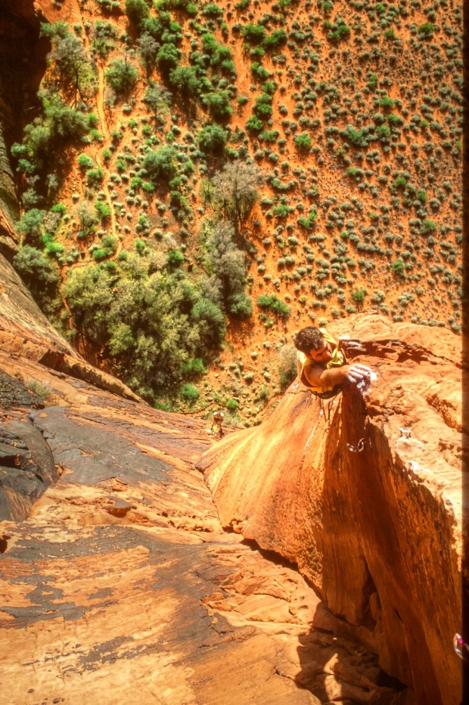 The Richness of it all 5.12a Snow Canyon Utah